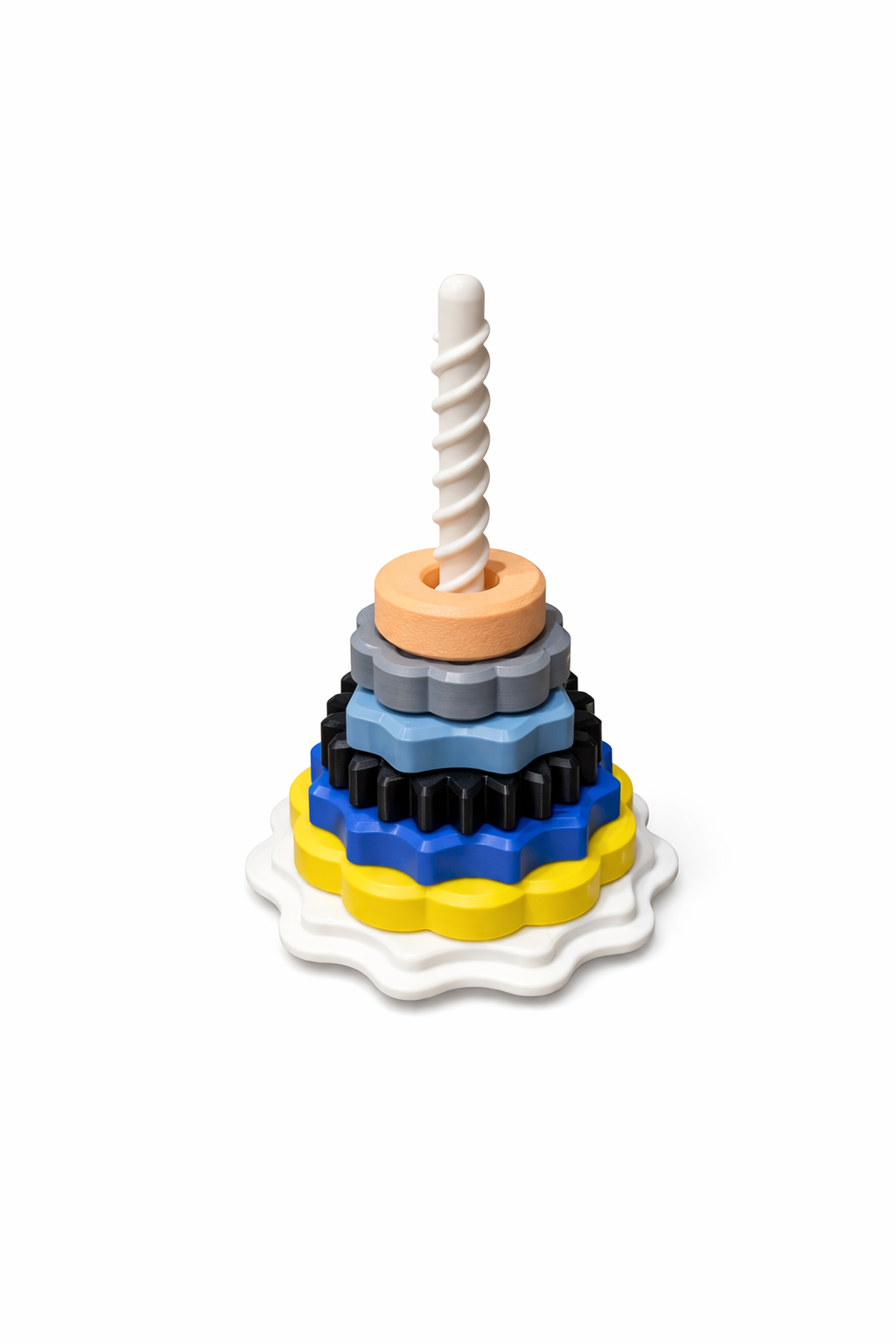 Toddlers Montessori spiral tower